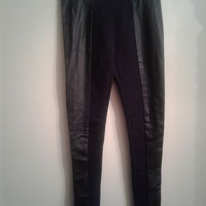 Like New Spandex & Polyurethane Leggings Black